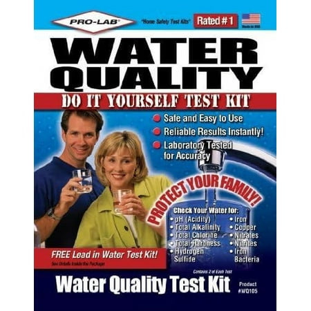Prolab Nutrition Water Quality Test Kit - Pool Test Kit — Construction & DIY Use, Standard Hardware Spec