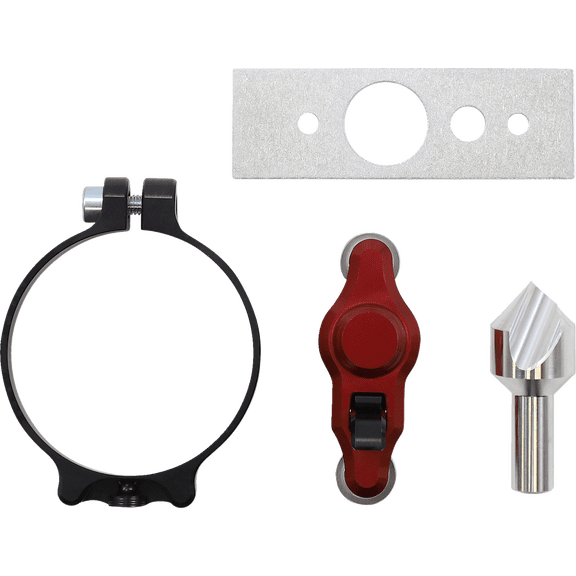 Works Connection Pro Launch Start Device for Kawasaki KX250F KX450F Aircraft-Grade Aluminum Fork Holeshot Button Red (12-331)