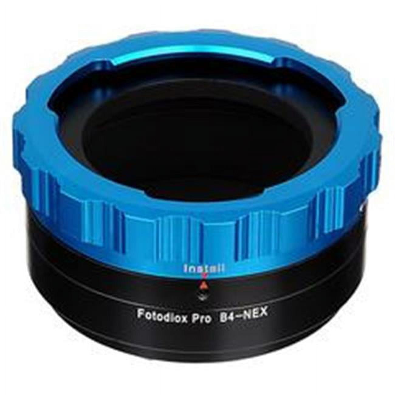 Pro Lens Mount Adapter for B4 Mount Lenses to Sony Alpha NEX EMount Camera Bodies