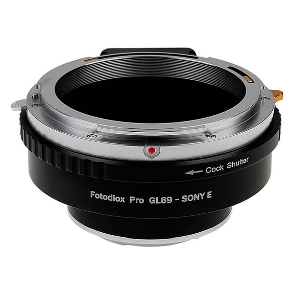 Fotodiox Pro Lens Mount Adapter for Fujica GL69 Lens to Sony Alpha E Mirrorless Camera Systems
