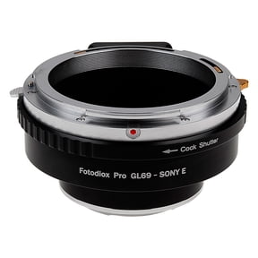 Fotodiox Pro Lens Mount Adapter for Fujica GL69 Lens to Sony Alpha E Mirrorless Camera Systems