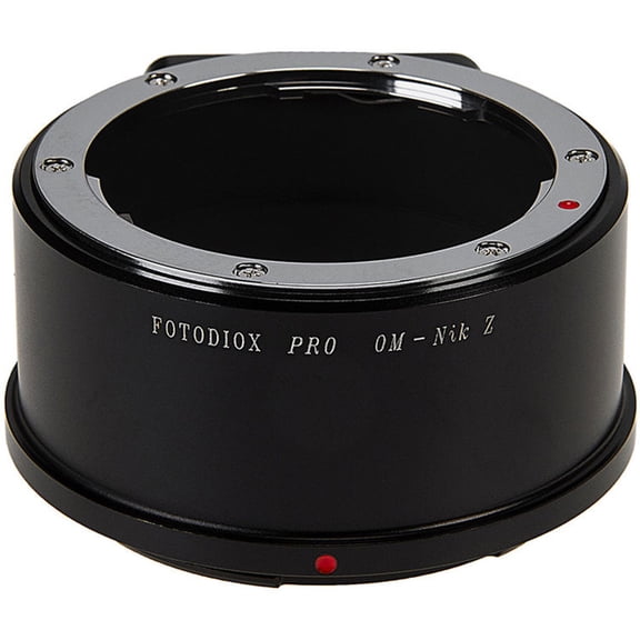 Fotodiox Pro Lens Mount Adapter for Olympus Zuiko (OM) 35mm SLR Lens to Nikon Z-Mount Mirrorless Camera Body