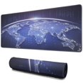 thumbnail image 1 of Pro-Level Gaming Mouse Pad: X-Large, Extended Length with Soft Silk Fluid Fabric & Non-Slip Rubber Base - Designed for Company Office & Gamers (31.5x11.8 Inch), 1 of 7