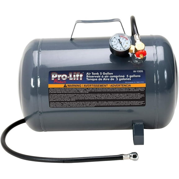 Pro-LifT W-1005 Grey Air Tank - 5 Gallon Capacity