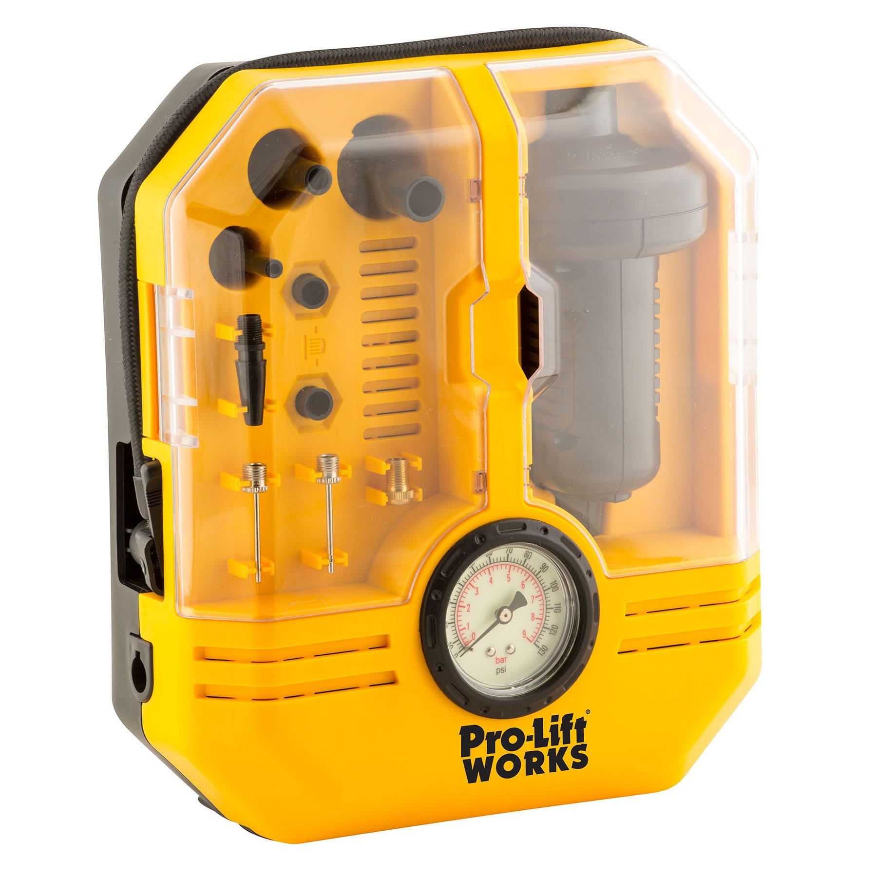 Pro-Lift 12V 130 PSI with 120 Watt Max Power Yellow and Black Air ...