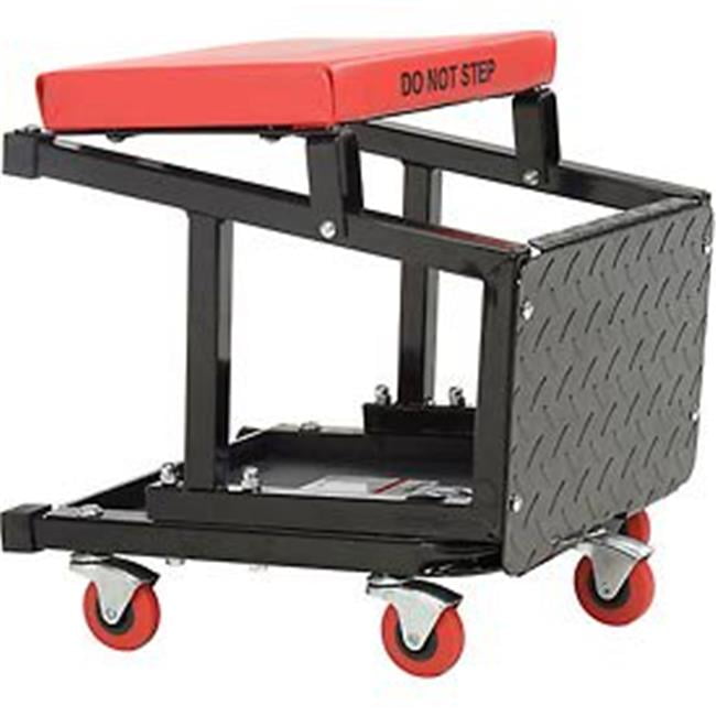 ProLift 300 lbs Creeper Seat & Stool Combo Black & Red