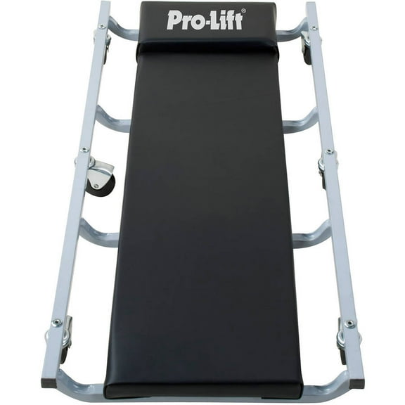 Pro-Lift C-1004 Grey Mechanic Creeper, 350 lb. Rated Capacity