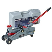 Pro-Lift F-2315PE Grey Hydraulic Trolley Jack Car Lift with Blow Molded Case (3000 lbs Capacity)