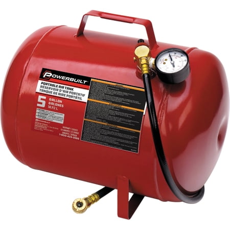 Pro-Lift W-1005 Grey Air Tank - 5 Gallon Capacity