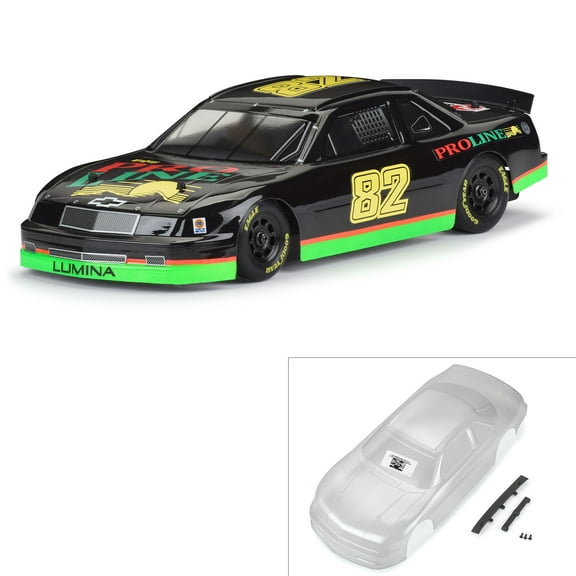 Pro-Line Racing Pre-Cut 1990 Chevy Lumina Clear for Losi NASCAR Race Car PRO370917