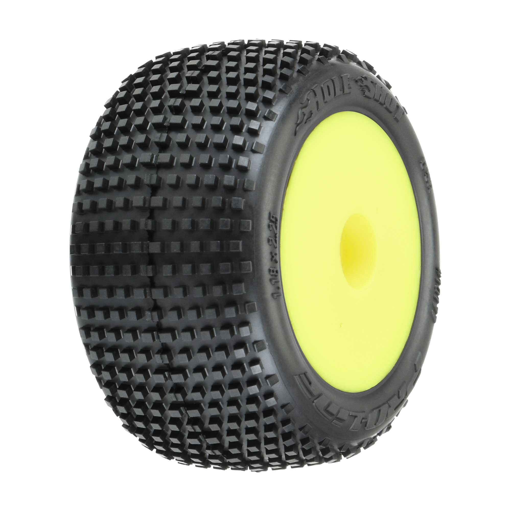 Mini-T 2.0 Tires Pro-Line Hole Shot 　一台分 Pro-Line Racing Hole Shot Tires MTD Yellow Mini-T 2.0 F/R