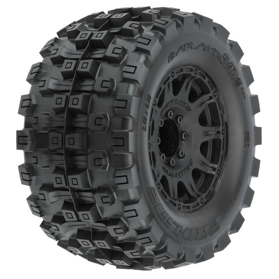 Pro-Line Racing Badlands MX38 HP 3.8 BELTD MTD Raid 8x32 17mm F/R PRO1016610 RC Tire