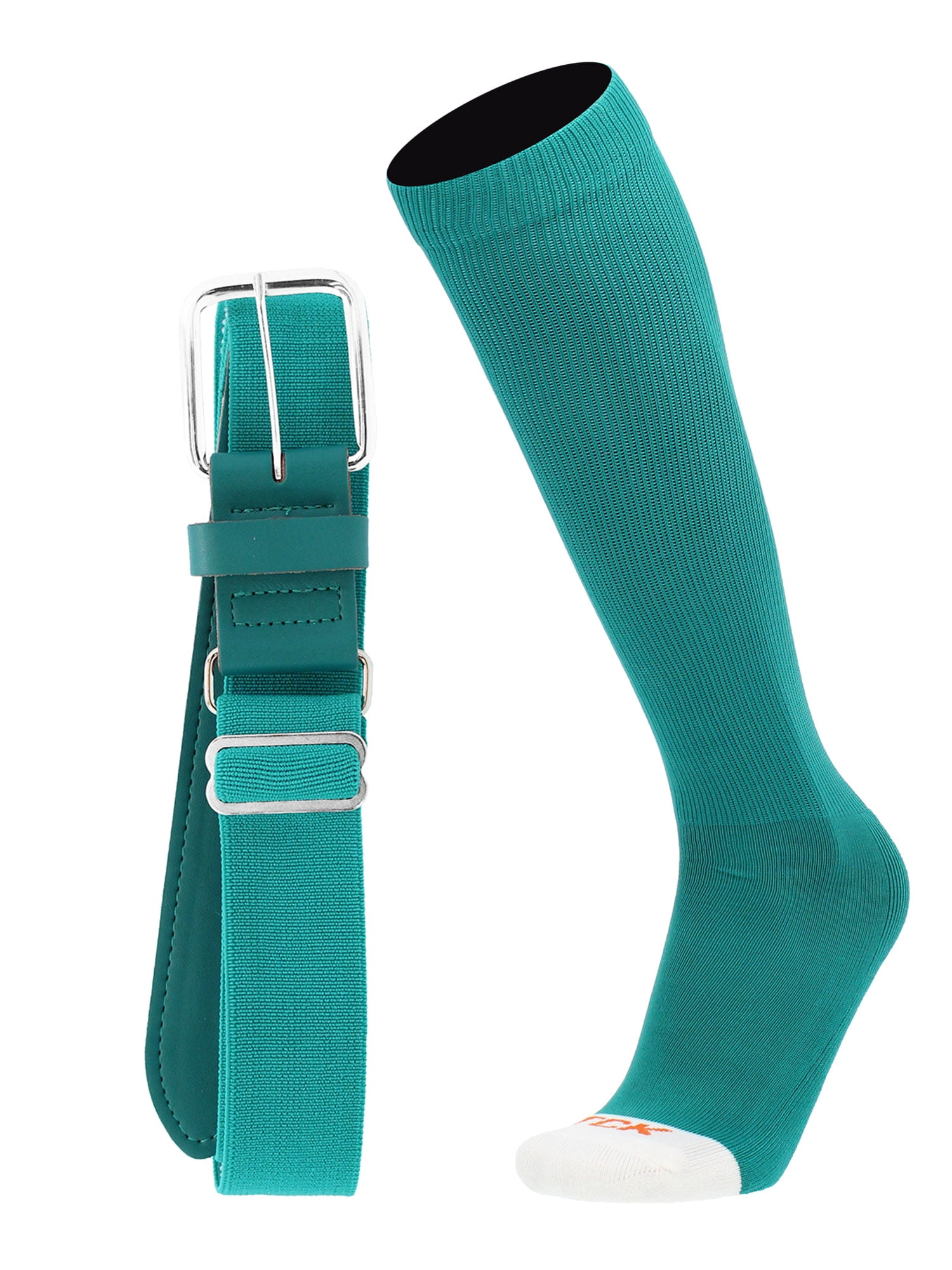 Pro Line Youth Adult Softball Baseball Socks and Belt Combo Teal X Large Walmart