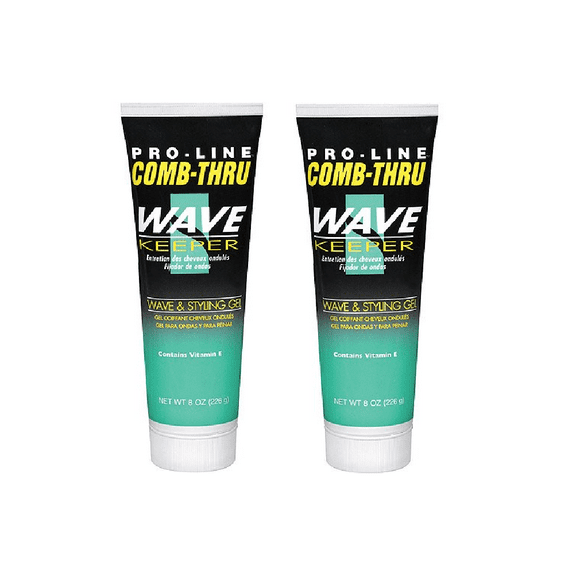 Pro-Line Comb-Thru Wave Keeper-Wave & Styling Gel, 8 oz (2)