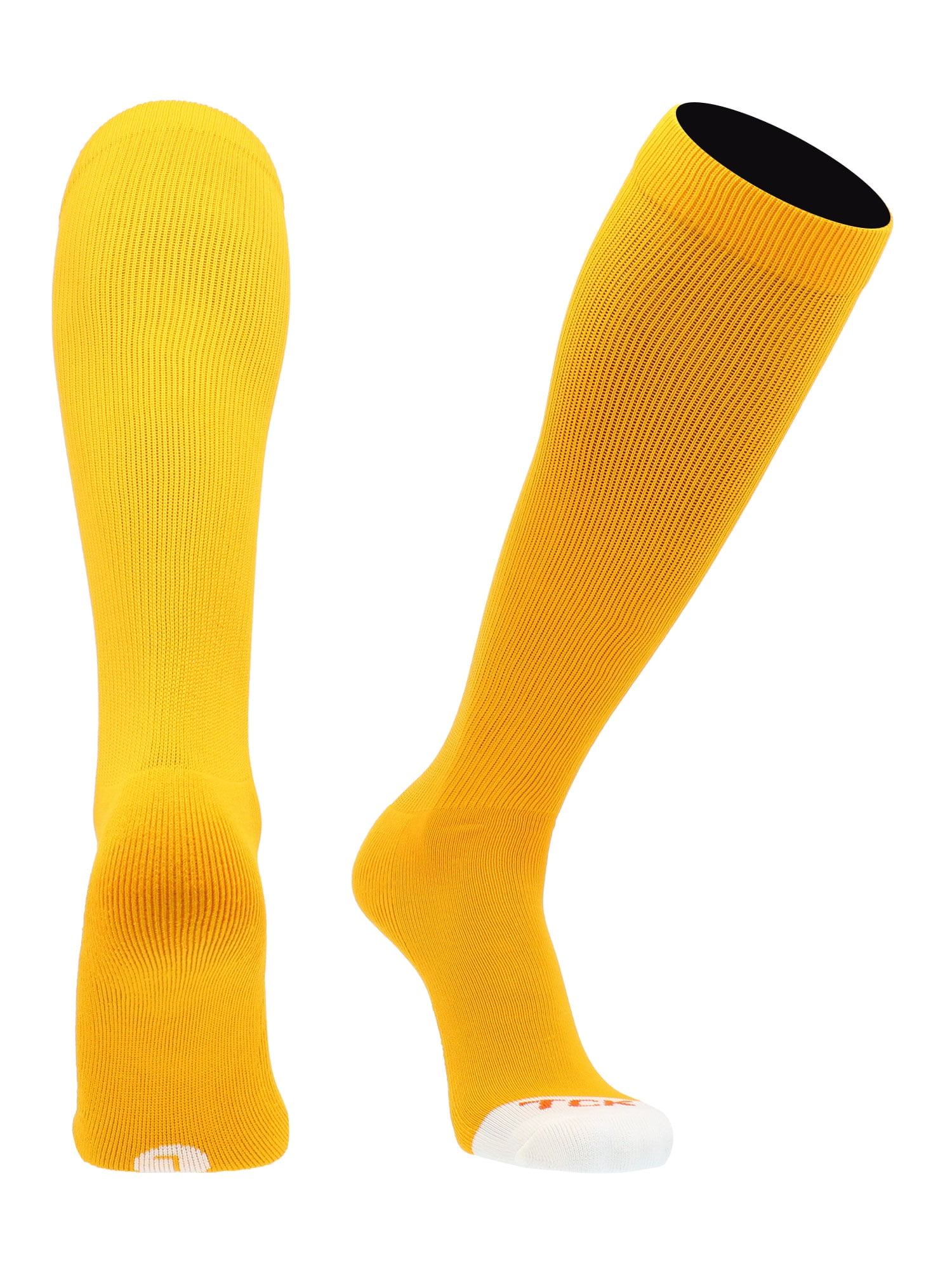 Pro Line Over the Calf Football Socks (White, Medium) 