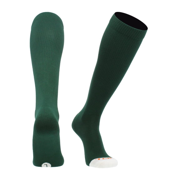 Pro Line Over the Calf Softball Socks (Dark Green, Medium)