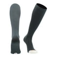 thumbnail image 1 of Pro Line Over the Calf Baseball Socks (Graphite, Large), 1 of 2