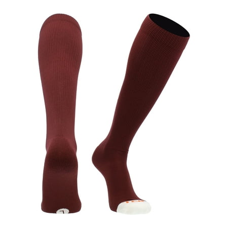 Pro Line Over the Calf Softball Socks (Maroon, Large)