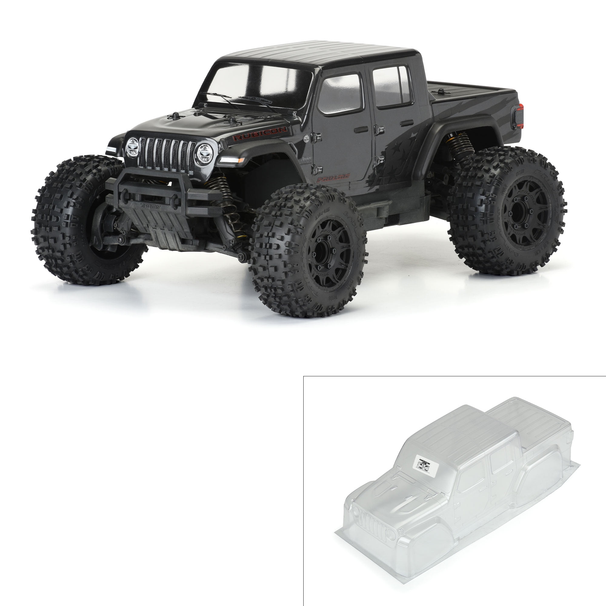 ProLine Racing 1/10 Jeep Gladiator Rubicon Clear Body Granite