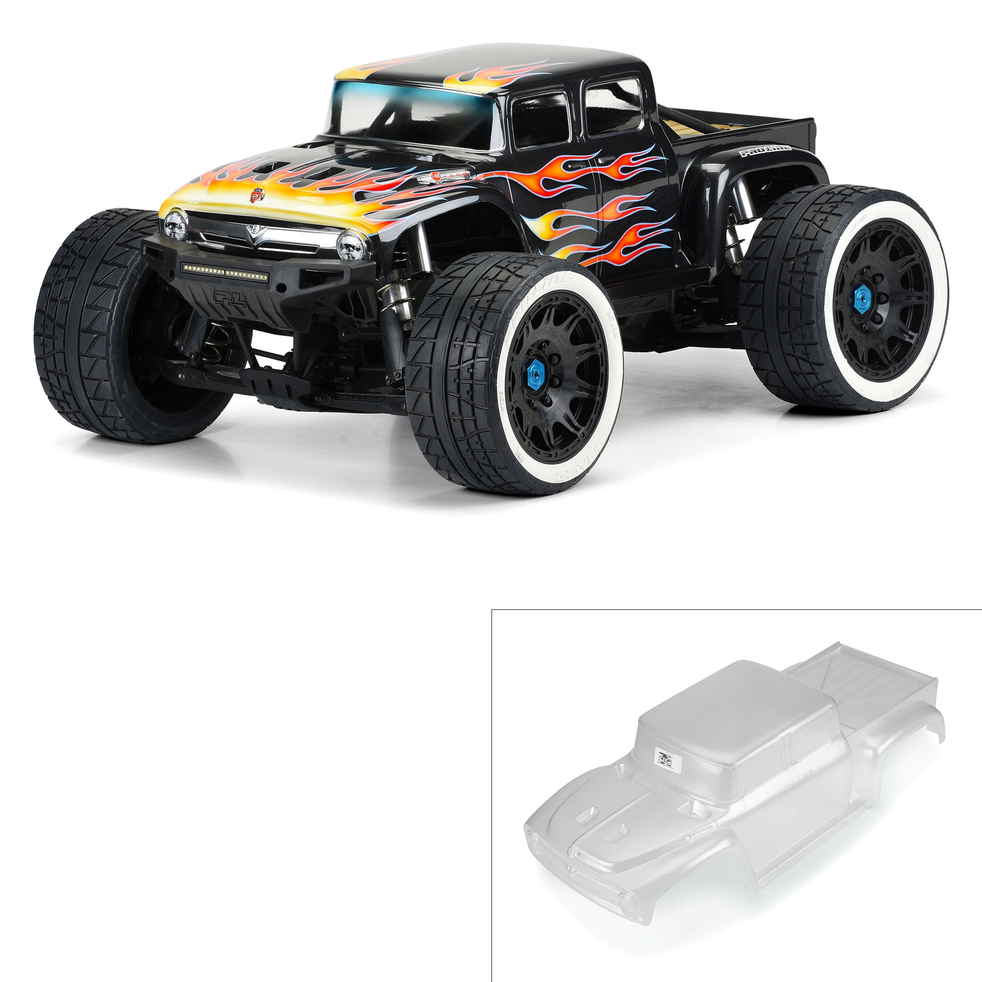 Pro-Line Racing Comp Wagon CabOnly ClrBdy 12.3WB Crwlrs PRO360600 Body & Wings Pro-Line Racing Comp Wagon CabOnly ClrBdy 12.3WB Crwlrs PRO360600 Body & Wings