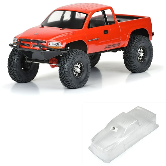 Pro-Line Racing 1997 Dodge Dakota Clear Body for 12.3 313mm Wheelbase Scale Crawlers PRO362000