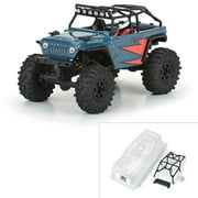 Pro-Line Racing 2004 Jeep LJ Clear Body with Trail Cage for Axial SCX24 PRO366400