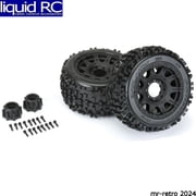 Pro-Line Racing Badlands 3.8 MTD Raid 8x32 Wheels 17mm MT F/R PRO117810 RC Tire