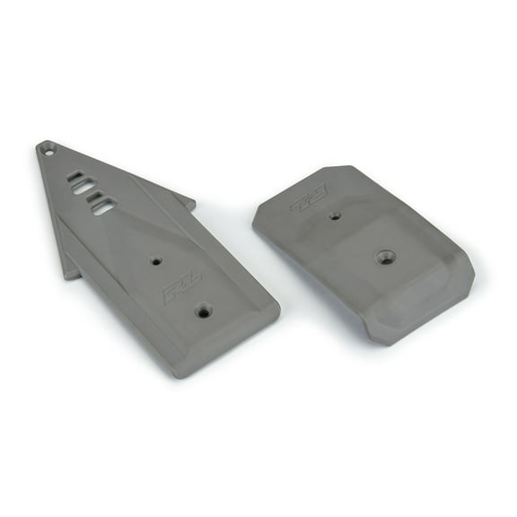 Pro-Line Racing Bash Armor F/R Skid Plates Stone Gray for ARRMA 3S Vehicles PRO639505