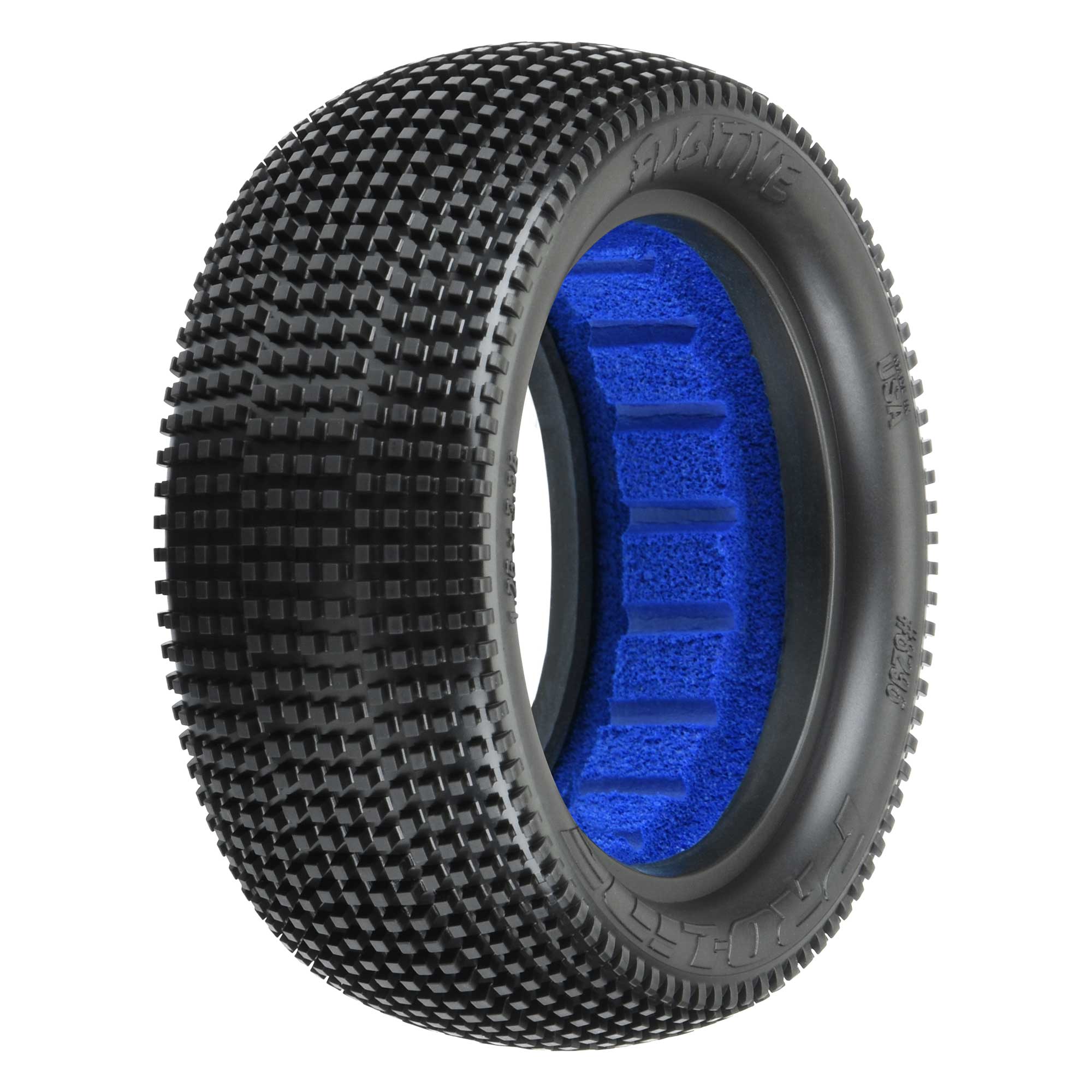 Losi Rib Front Tires – 2 Stück, Montiert, Weiß, Für Mini JRX2 (LOS41021)