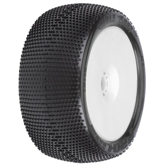 Pro-Line Racing HoleShot VTR 4.0 S3 18 TruckMTD White Wheels F/R PRO9033233 RC Tire
