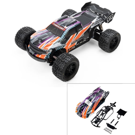 Pro-Line Racing Limited Edition Pre-Cut/Pre-Painted Brute Body Digi w/ Clipless Parts for ARRMA MINI KRATON PRO369321