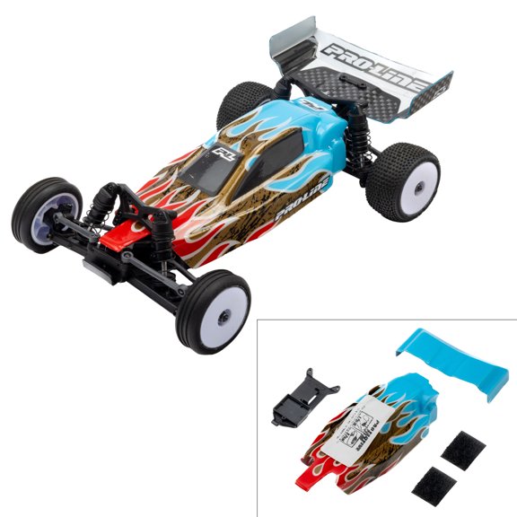 Pro-Line Racing Limited Edition Pre-Cut/Pre-Painted Crowd Pleazer Templeman Body w/ ESC Relocator for Losi Micro-B PRO371503