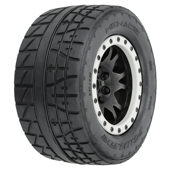 Pro-Line Racing Menace 1/5 HP BELTED Pro-Loc F/R X-MAXX MTD 24mm Blk/Gry Impulse 2 PRO1025613