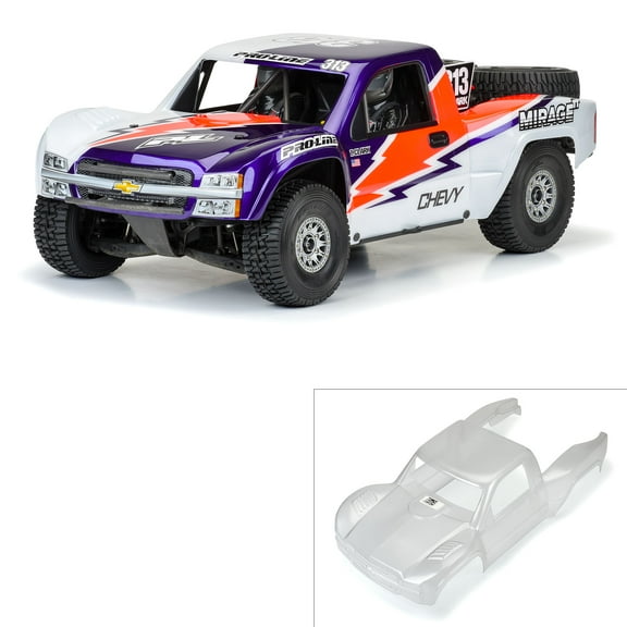 Pro-Line 362417 Pre-Cut 2007 Chevy Silverado Clear Body for Unlimited Desert Rac