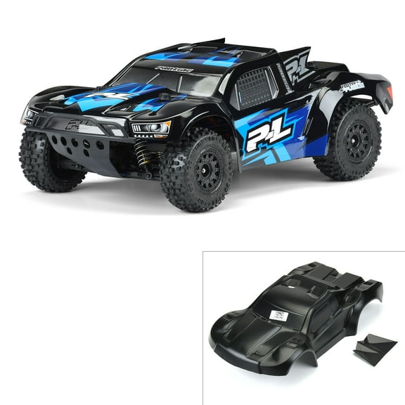 Pro-Line 345818 Pre-Painted / Pre-Cut Flo-Tek Fusion Black SC