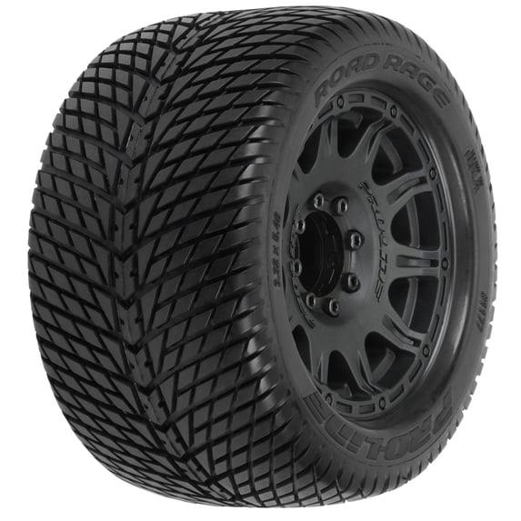 Pro-Line Road Rage 3.8 MTD Raid 8x32 17mm MT F/R PRO117710