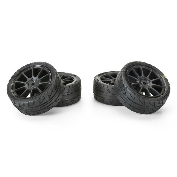 Pro-Line Racing Vector Tire MTD 12mm Black Mach 10 Wheel 4 for ARRMA TYPHON GROM PRO1032010