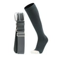 thumbnail image 1 of Pro Line Softball Socks and Belt Combo (Graphite, Medium), 1 of 2
