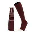 thumbnail image 1 of Pro Line Softball Socks and Belt Combo (Maroon, X-Large), 1 of 2