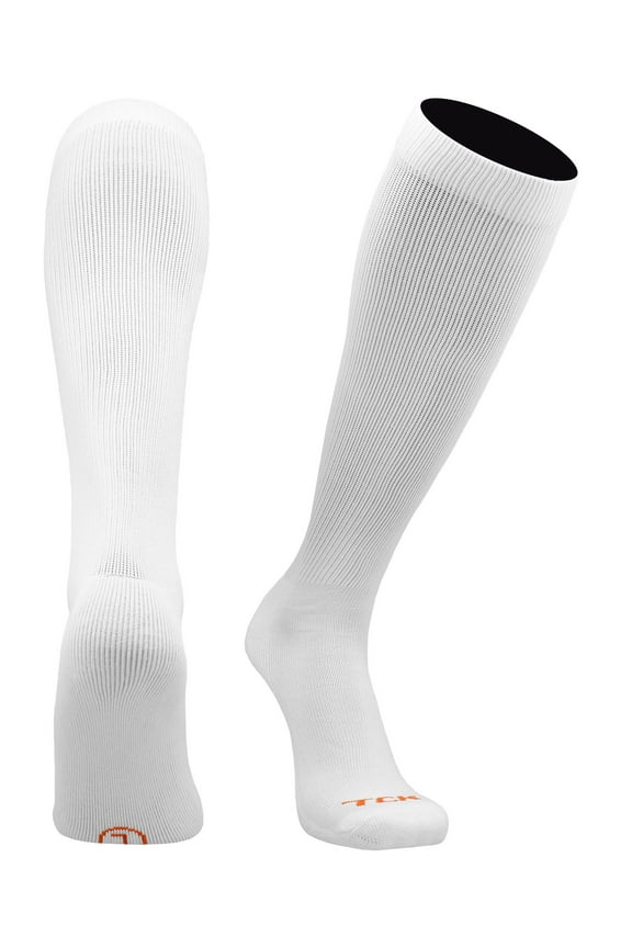 Pro Line Under Stirrup Sanitary Liner Baseball Socks (White, Medium)