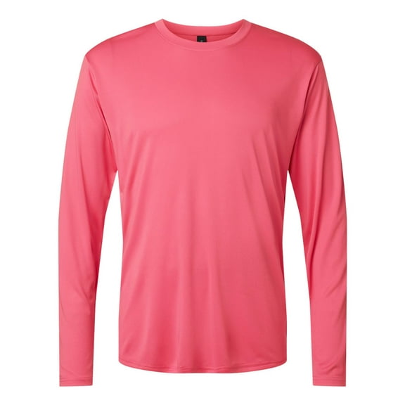 AllPro 48400 Pro-Lock Performance Long Sleeve T-Shirt-Bright Pink-4XL