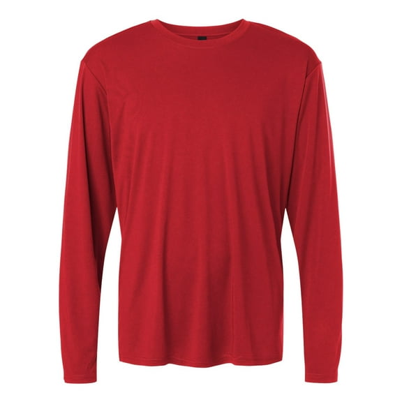AllPro 48400 Pro-Lock Performance Long Sleeve T-Shirt-Red-S