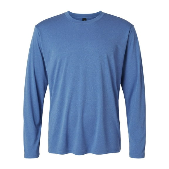AllPro 48400 Pro-Lock Performance Long Sleeve T-Shirt-Heather Royal-4XL