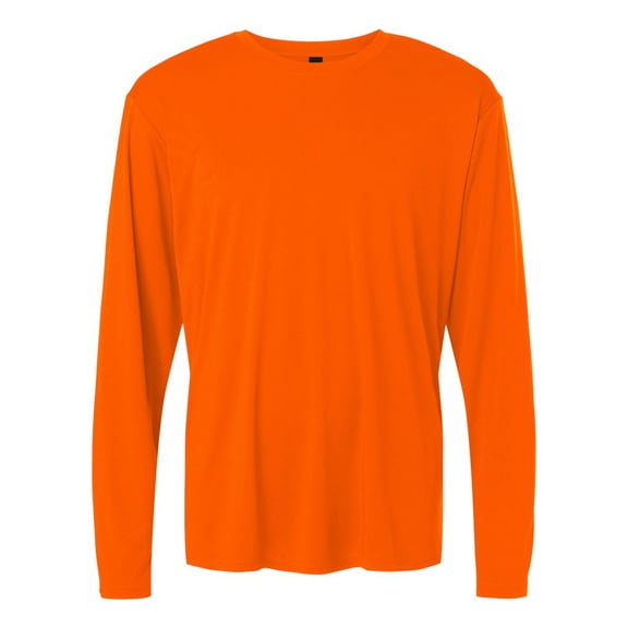 AllPro 48400 Pro-Lock Performance Long Sleeve T-Shirt-Neon Orange-3XL