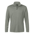 thumbnail image 1 of AllPro 41870 Pro-Lock Performance Quarter-Zip Pullover-GREYSTONE-S, 1 of 6