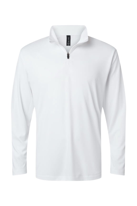 41870 Pro-Lock Performance Quarter-Zip Pullover-White-L