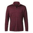 thumbnail image 1 of AllPro 41870 Pro-Lock Performance Quarter-Zip Pullover-Maroon-L, 1 of 6
