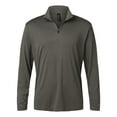 thumbnail image 1 of AllPro 41870 Pro-Lock Performance Quarter-Zip Pullover-Charcoal-XS, 1 of 6