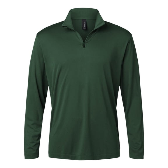 AllPro 41870 Pro-Lock Performance Quarter-Zip Pullover-Forest Green-XS