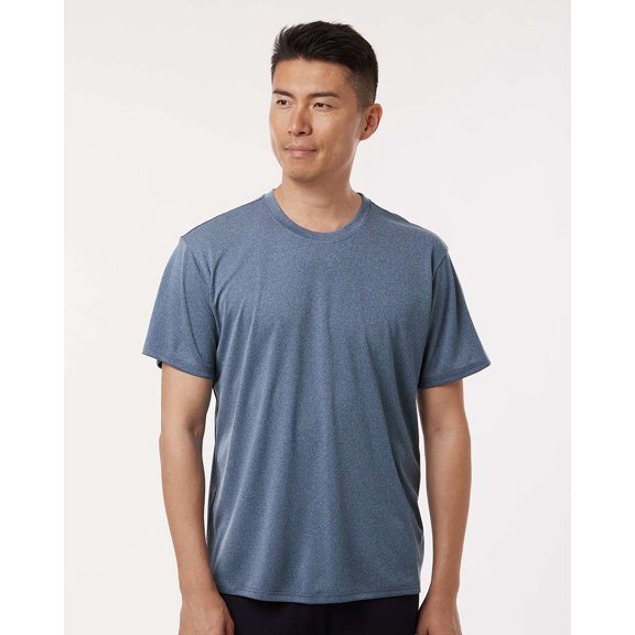 AllPro 48000 Pro-Lock Performance T-Shirt-Heather Navy-XL